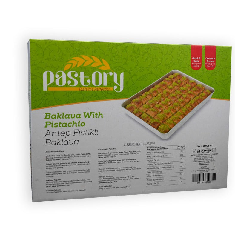 Baklava mit Pistazien 2000 gr. (TK)