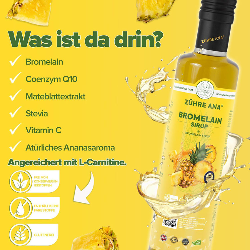 Bromelain Sirup Zühre Ana