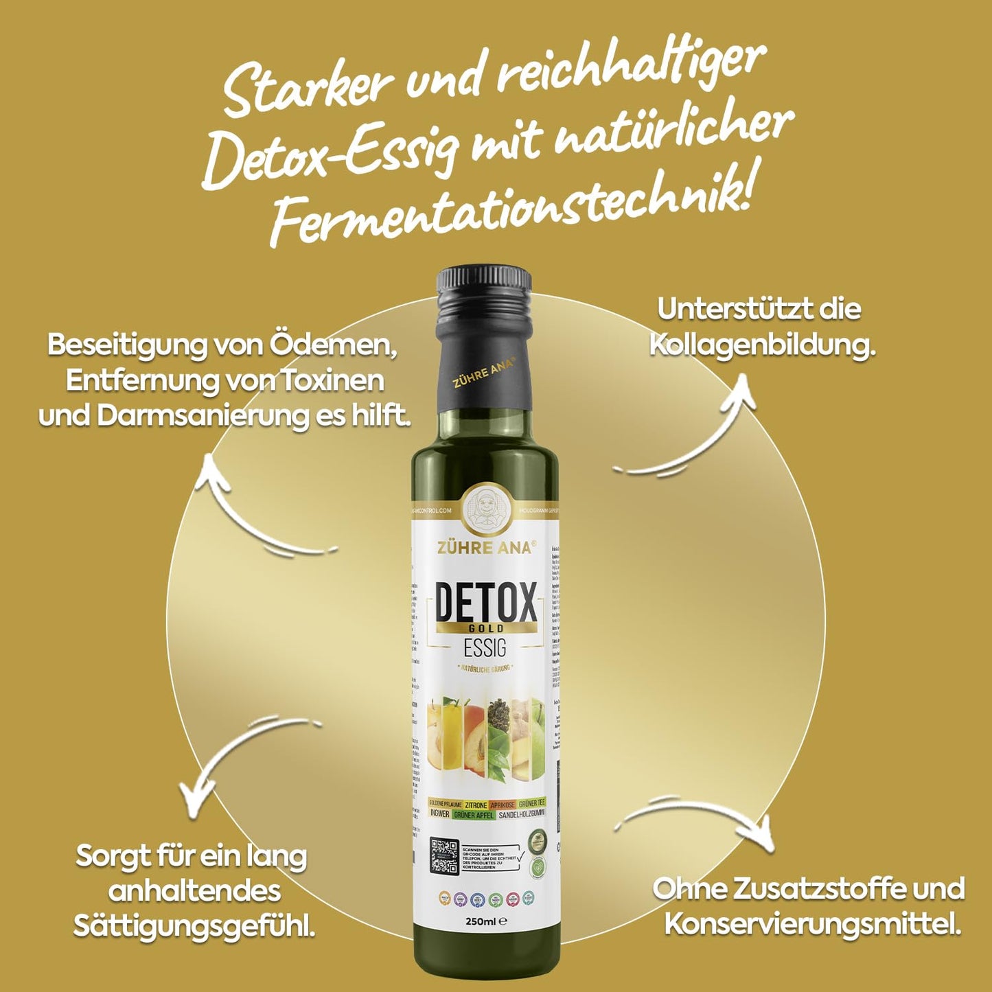 Detox Gold Essig Zühre Ana