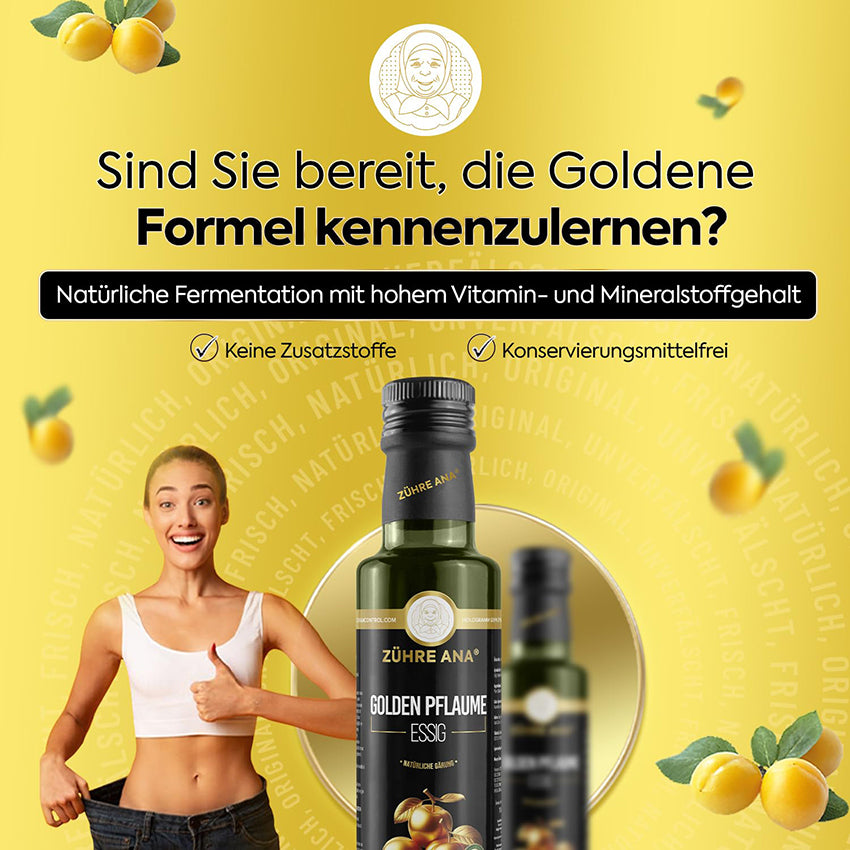 Zühre Ana Goldener Pflaumenessig