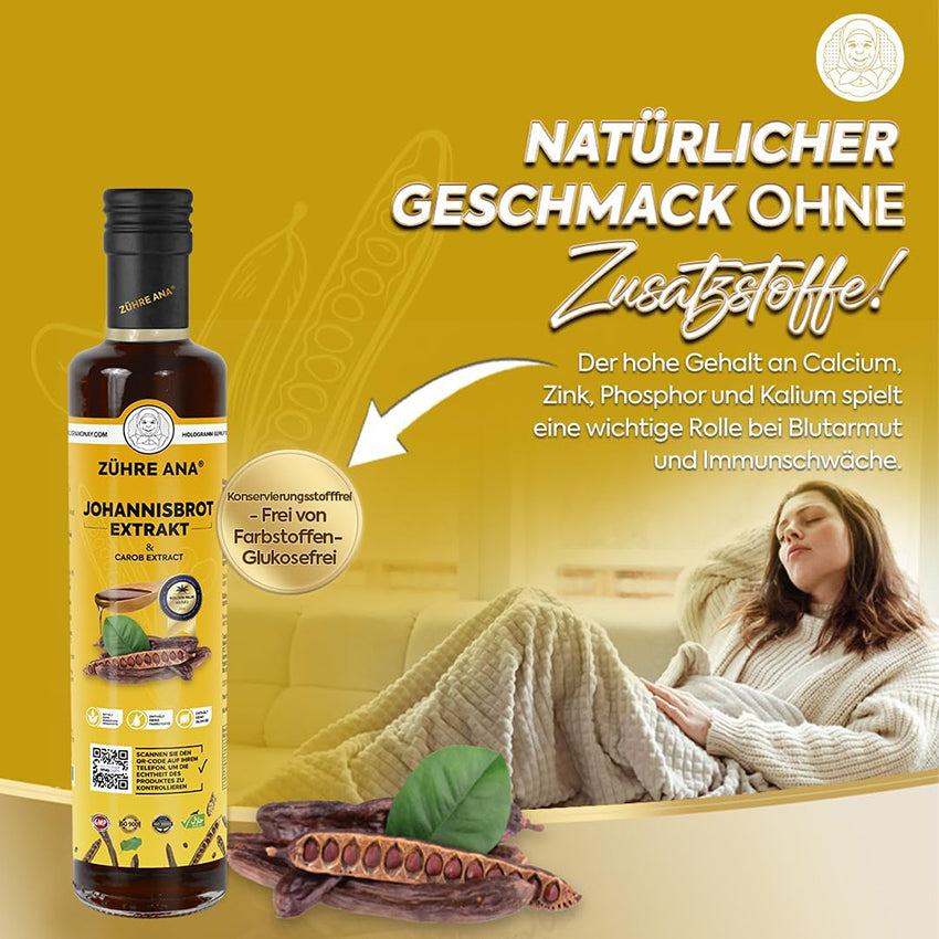 Zühre Ana Johannisbrot Extrakt Glutenfrei und glucosefreie