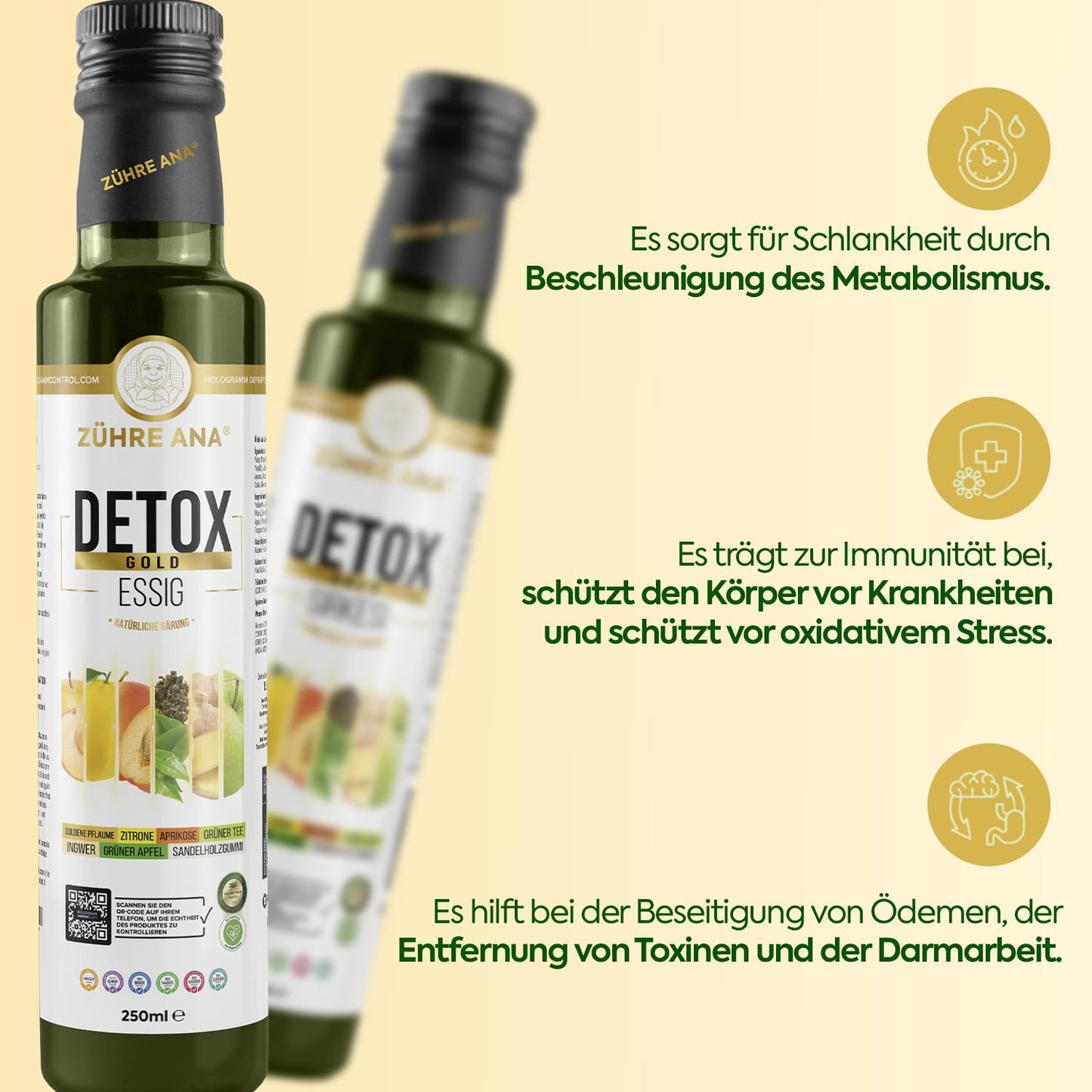 Detox Gold Essig Zühre Ana